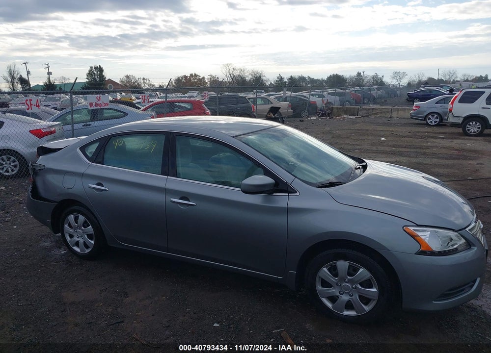 2013 NISSAN SENTRA SV VIN: 3N1AB7APXDL707024