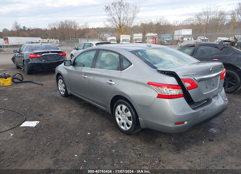 2013 NISSAN SENTRA SV VIN: 3N1AB7APXDL707024