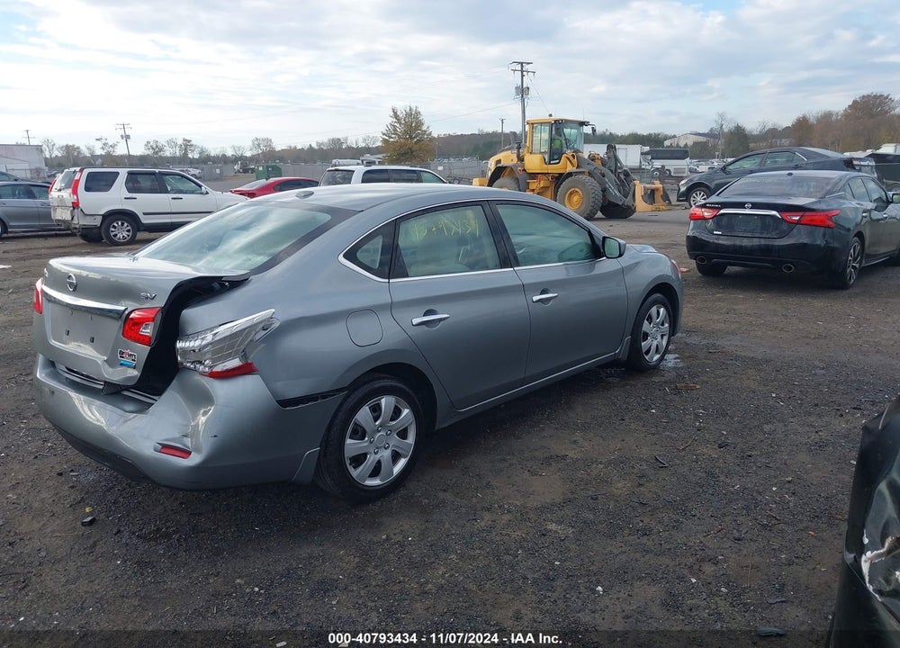2013 NISSAN SENTRA SV VIN: 3N1AB7APXDL707024
