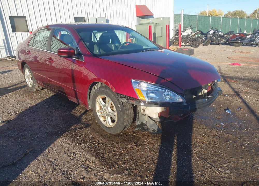 2006 HONDA ACCORD 2.4 EX VIN: 1HGCM56856A009177