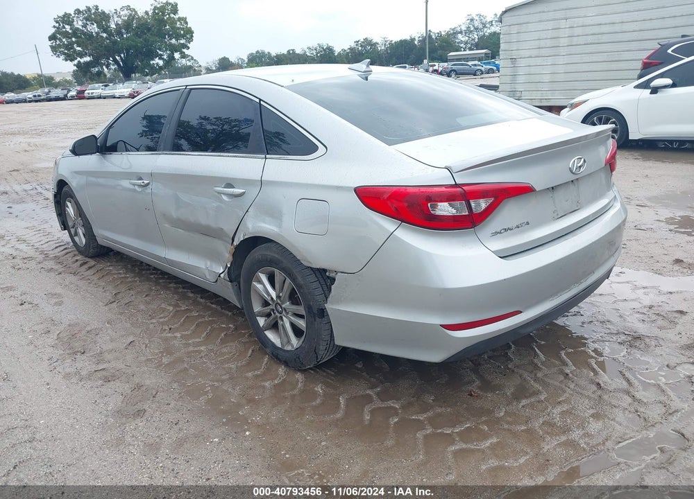 2016 HYUNDAI SONATA SE VIN: 5NPE24AF8GH373424