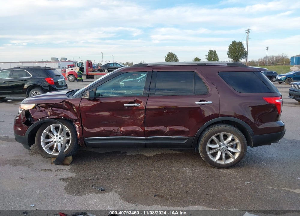 2012 FORD EXPLORER LIMITED VIN: 1FMHK8F82CGA48051