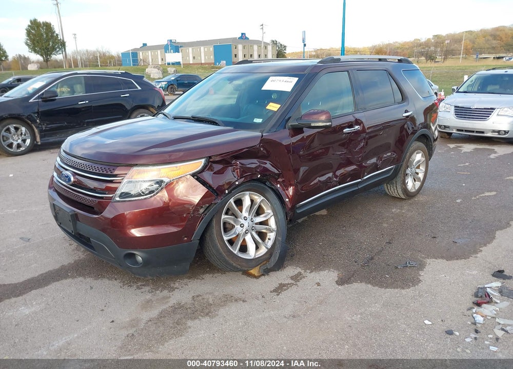 2012 FORD EXPLORER LIMITED VIN: 1FMHK8F82CGA48051