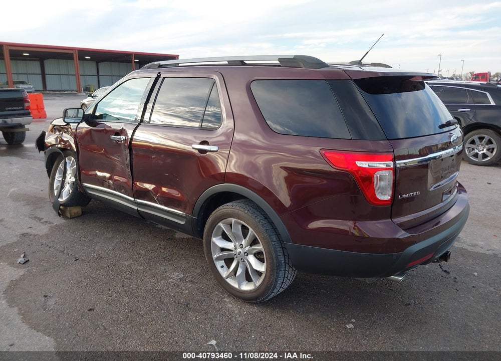 2012 FORD EXPLORER LIMITED VIN: 1FMHK8F82CGA48051