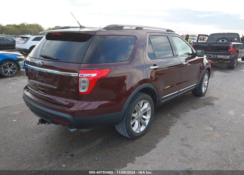 2012 FORD EXPLORER LIMITED VIN: 1FMHK8F82CGA48051