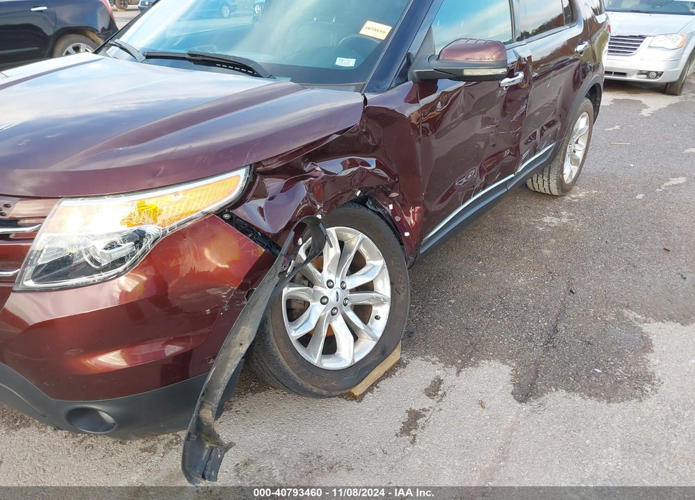2012 FORD EXPLORER LIMITED VIN: 1FMHK8F82CGA48051