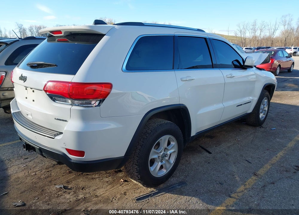 2017 JEEP GRAND CHEROKEE LAREDO 4X4 VIN: 1C4RJFAGXHC756562
