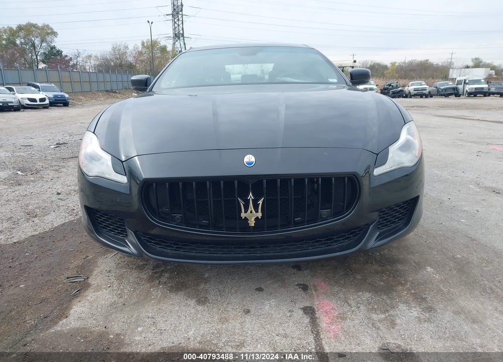 2014 MASERATI QUATTROPORTE VIN: ZAM56RRA0E1084175