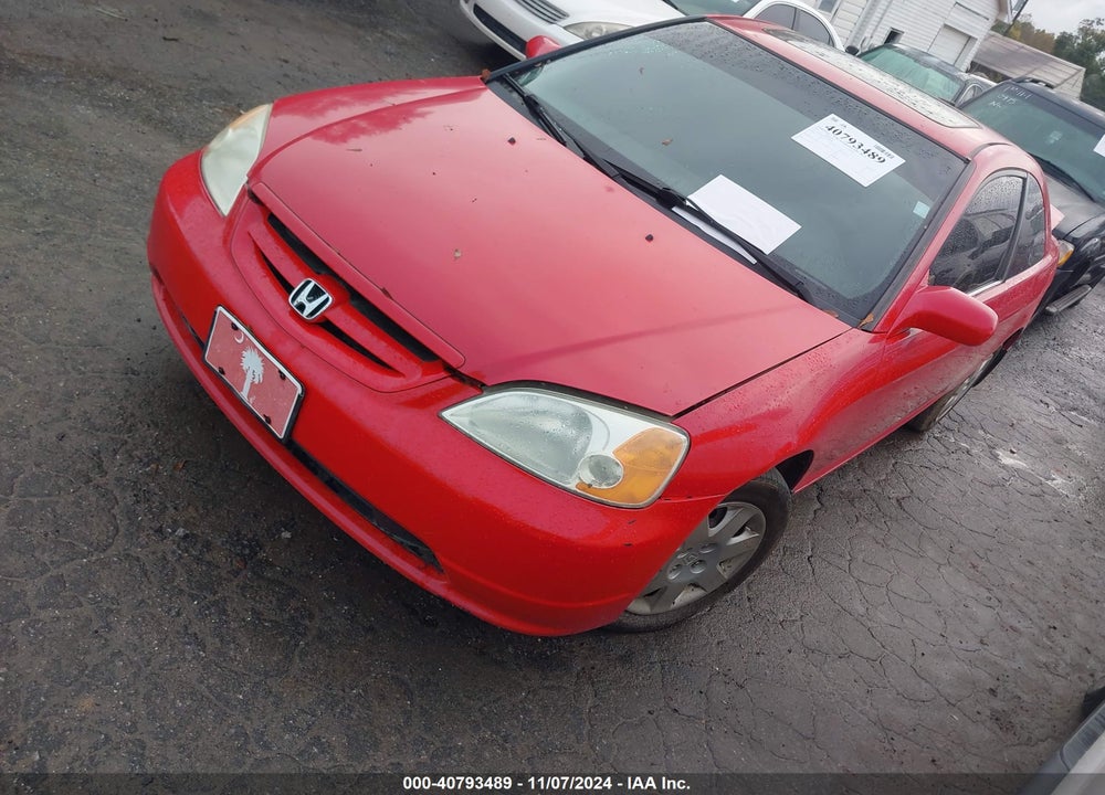 2001 HONDA CIVIC EX VIN: 1HGEM21951L082649