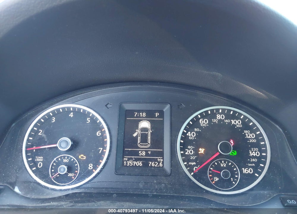 2014 VOLKSWAGEN TIGUAN SE VIN: WVGBV3AX9EW052024