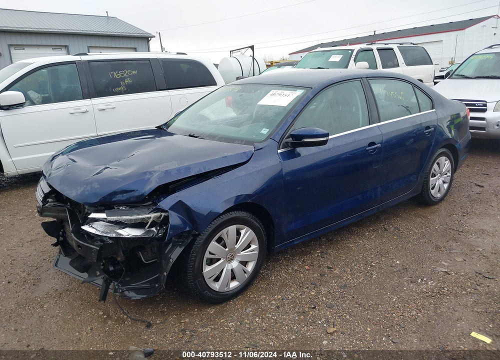2013 VOLKSWAGEN JETTA 2.5L SE VIN: 3VWDP7AJ0DM417213