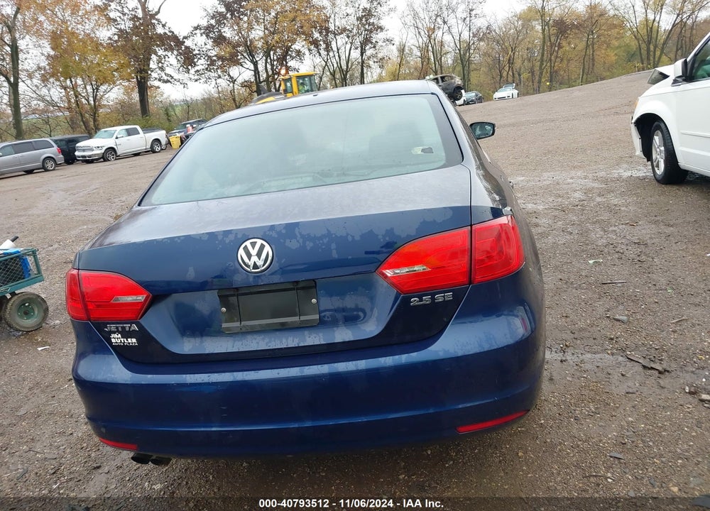 2013 VOLKSWAGEN JETTA 2.5L SE VIN: 3VWDP7AJ0DM417213