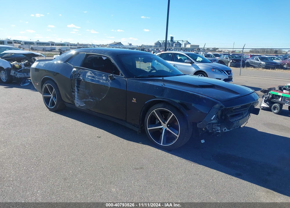 2015 DODGE CHALLENGER R/T SCAT PACK VIN: 2C3CDZFJ7FH750459