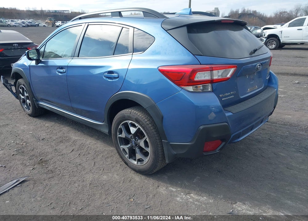 2019 SUBARU CROSSTREK 2.0I PREMIUM VIN: JF2GTACC5K8255492