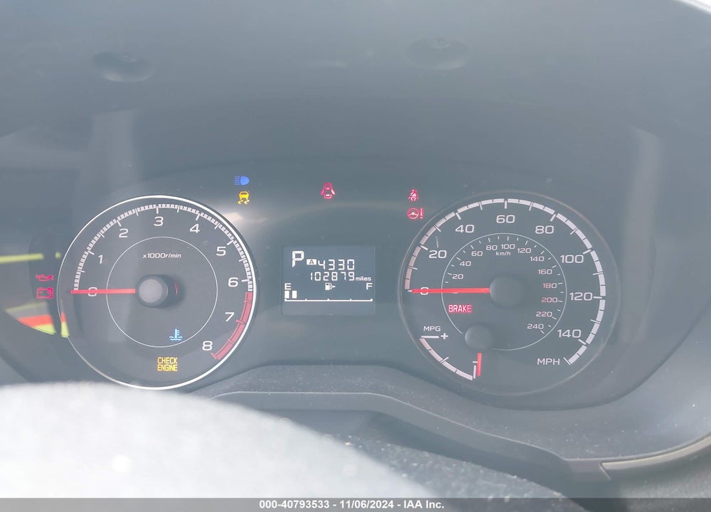 2019 SUBARU CROSSTREK 2.0I PREMIUM VIN: JF2GTACC5K8255492