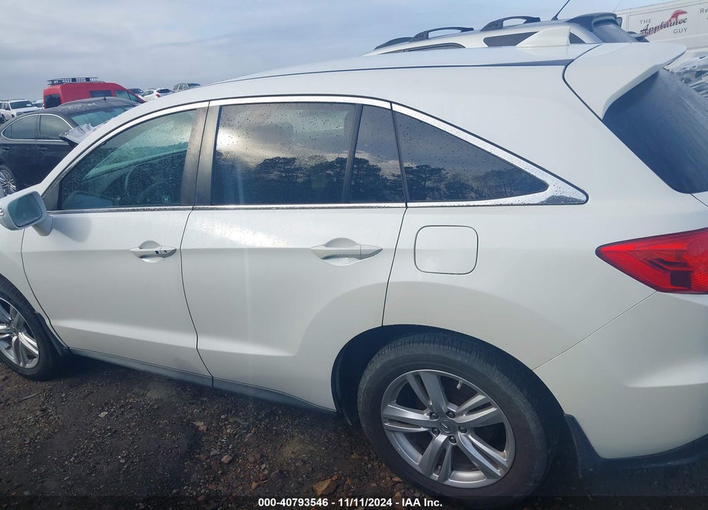 2013 ACURA RDX VIN: 5J8TB4H54DL022524