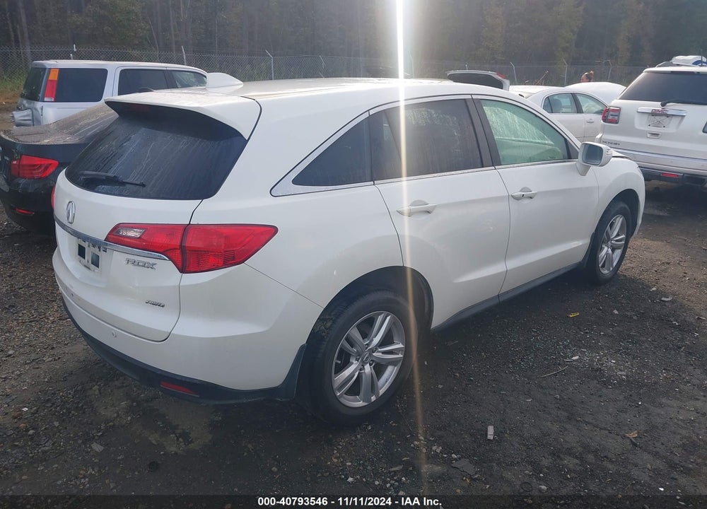 2013 ACURA RDX VIN: 5J8TB4H54DL022524
