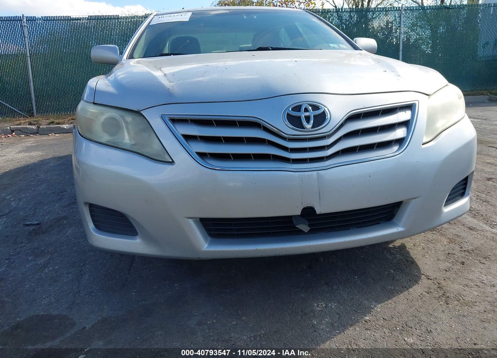 2010 TOYOTA CAMRY LE VIN: 4T1BF3EK0AU528792