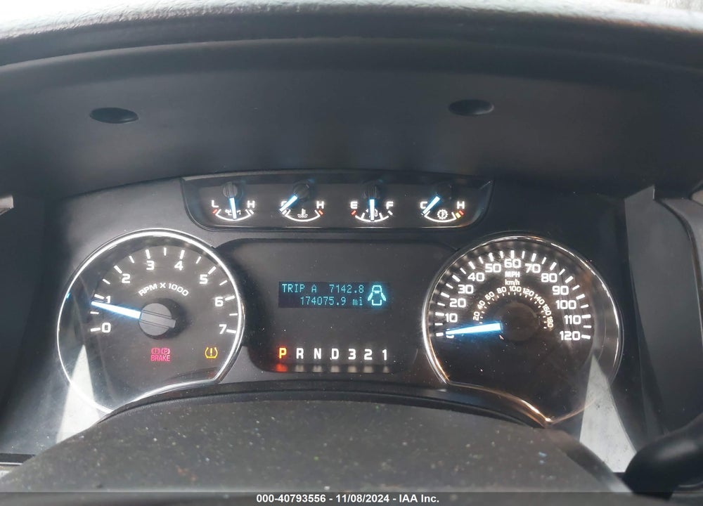 2012 FORD F-150 XLT VIN: 1FTFX1EF7CFD03352