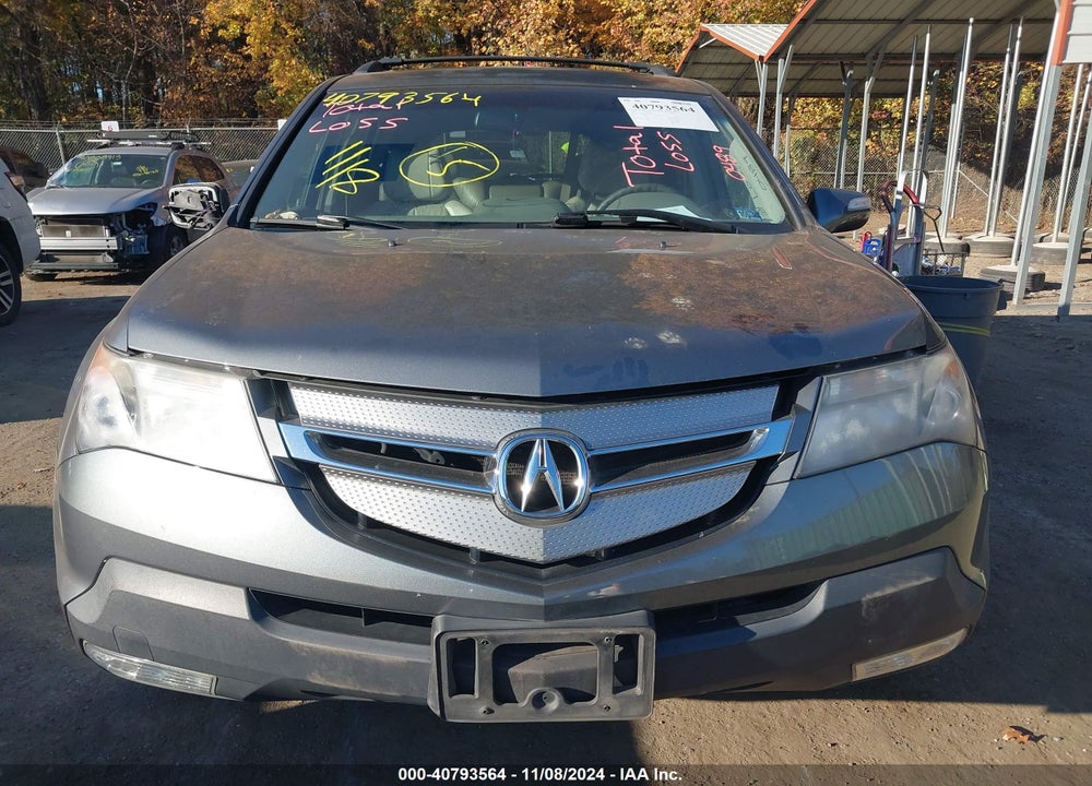 2008 ACURA MDX TECHNOLOGY PACKAGE VIN: 2HNYD28428H508112