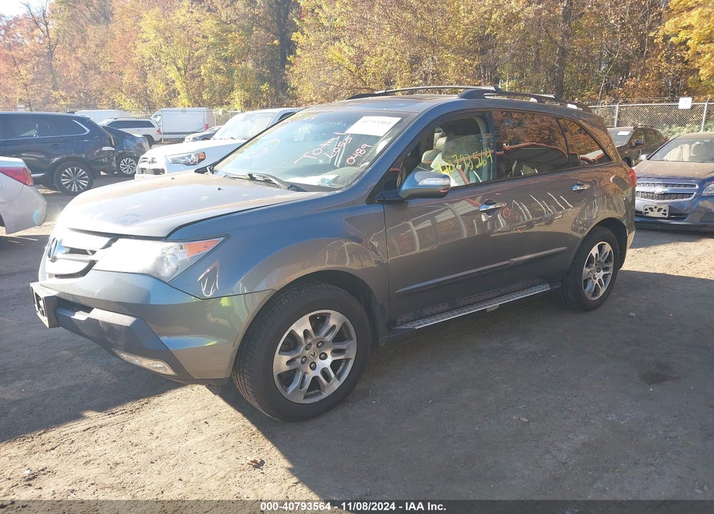 2008 ACURA MDX TECHNOLOGY PACKAGE VIN: 2HNYD28428H508112