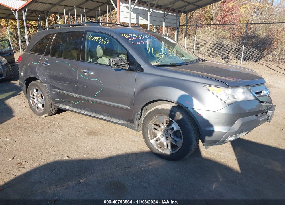 2008 ACURA MDX TECHNOLOGY PACKAGE VIN: 2HNYD28428H508112