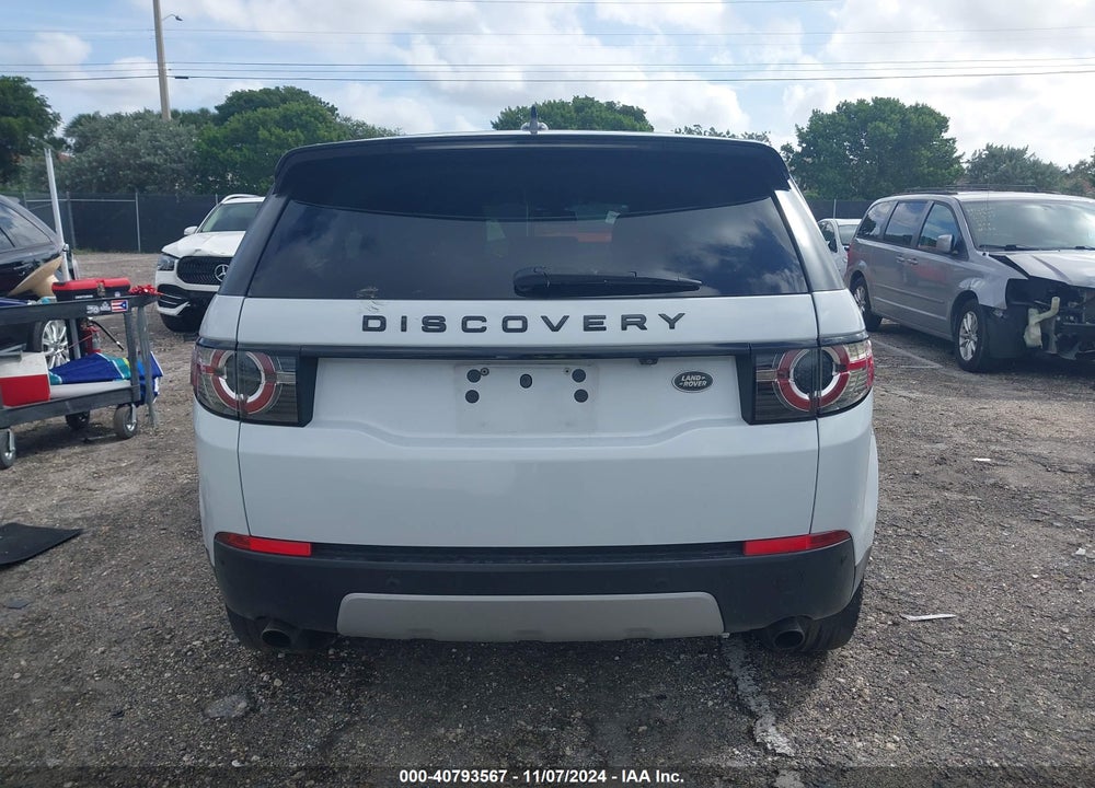 2015 LAND ROVER DISCOVERY SPORT HSE VIN: SALCR2BG8FH512391