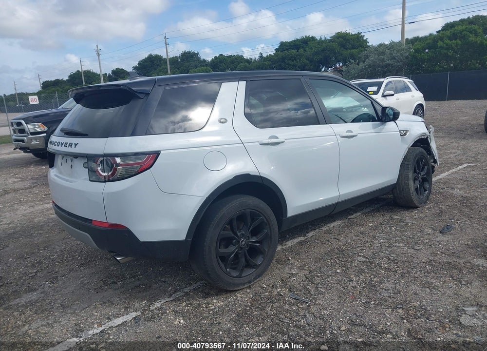 2015 LAND ROVER DISCOVERY SPORT HSE VIN: SALCR2BG8FH512391