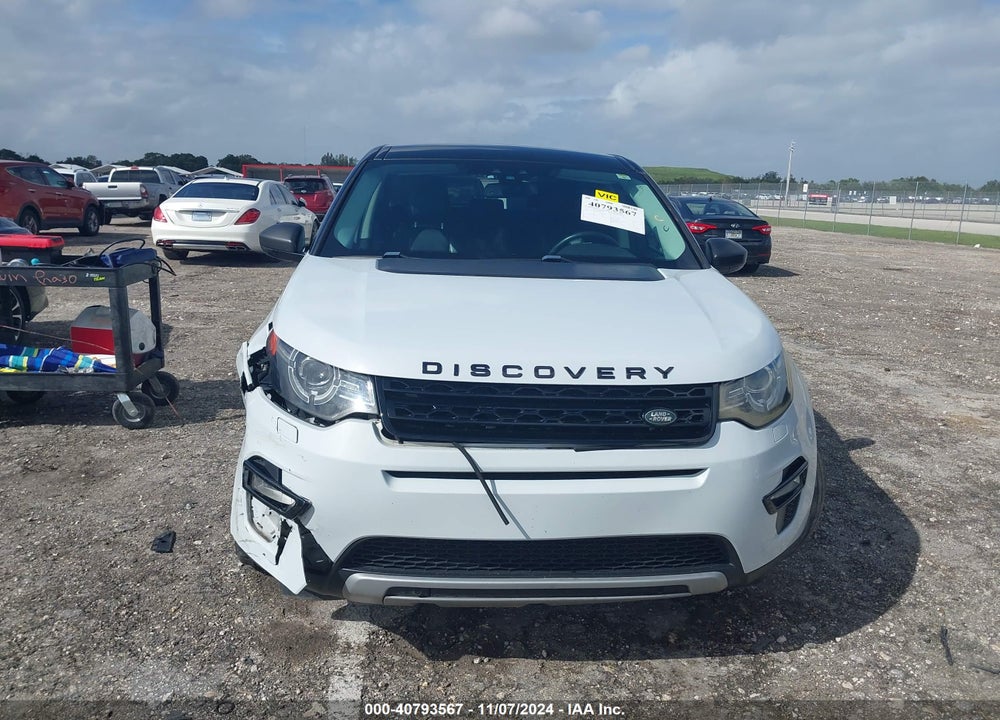 2015 LAND ROVER DISCOVERY SPORT HSE VIN: SALCR2BG8FH512391