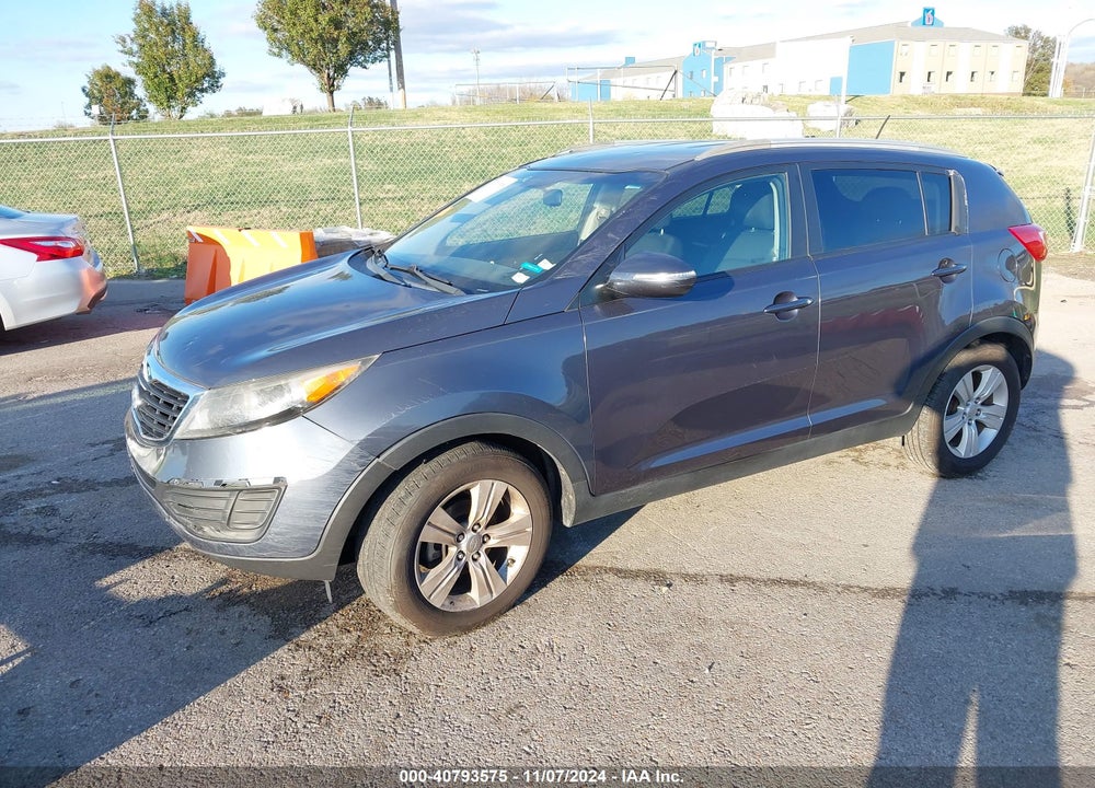 2011 KIA SPORTAGE LX VIN: KNDPB3A21B7091672