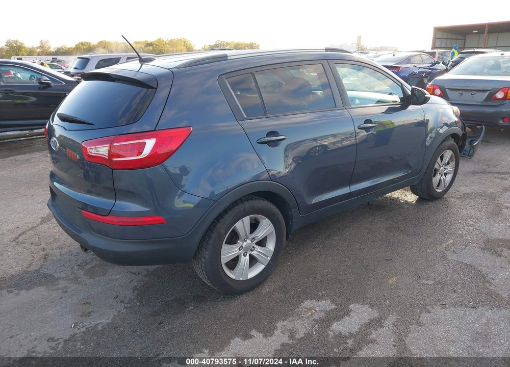 2011 KIA SPORTAGE LX VIN: KNDPB3A21B7091672