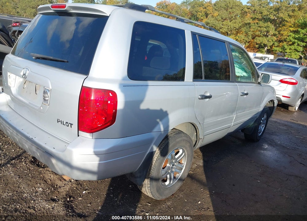 2003 HONDA PILOT EX VIN: 2HKYF18493H584842