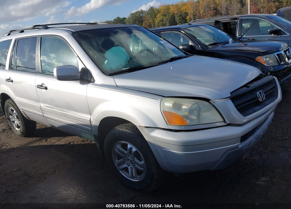 2003 HONDA PILOT EX VIN: 2HKYF18493H584842