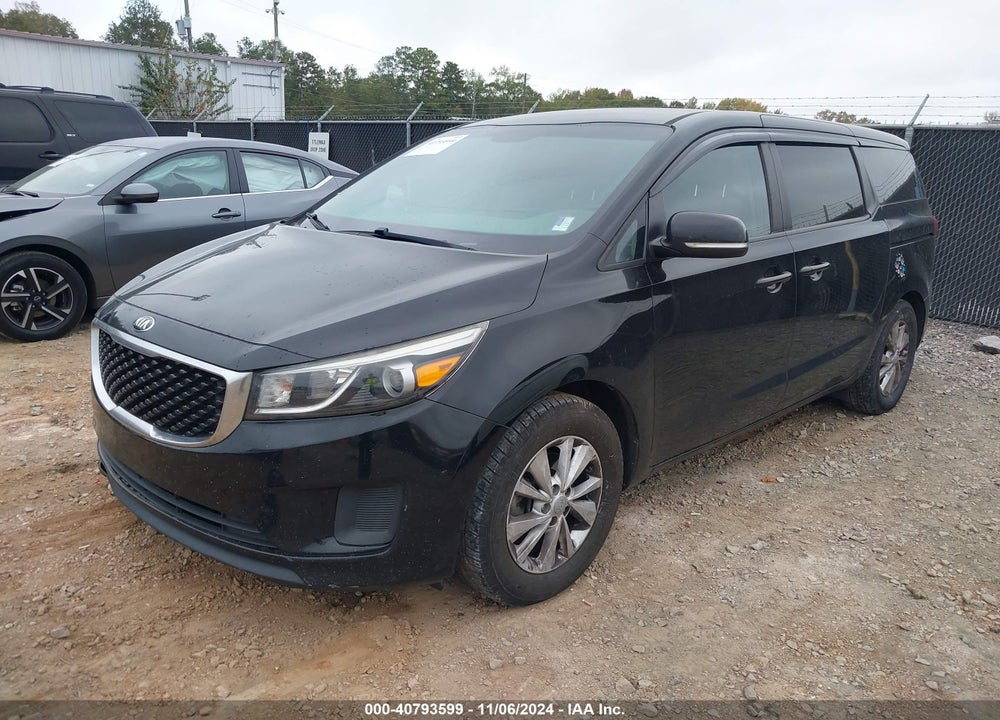 2017 KIA SEDONA LX VIN: KNDMB5C17H6221424
