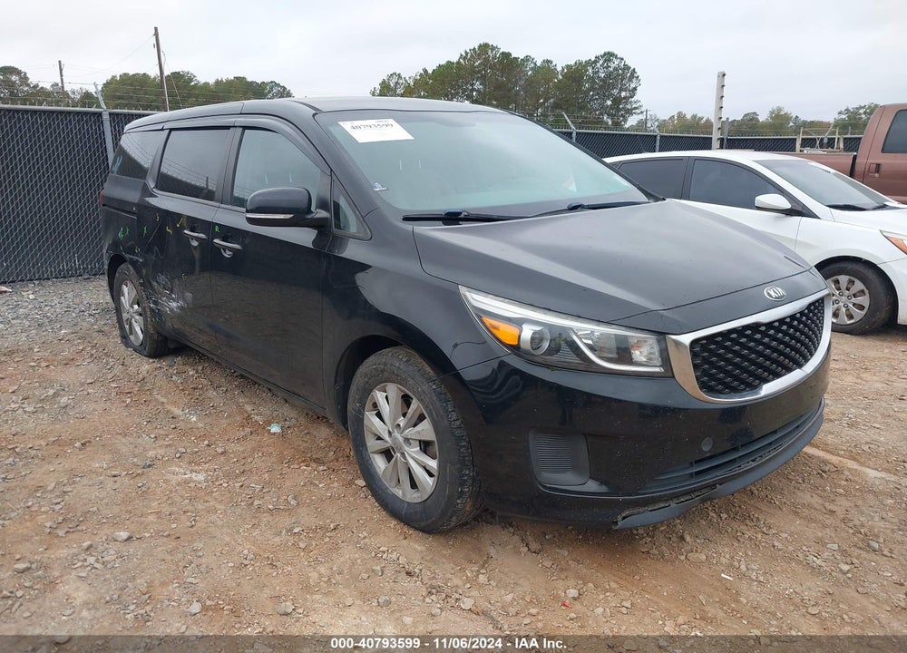 2017 KIA SEDONA LX VIN: KNDMB5C17H6221424