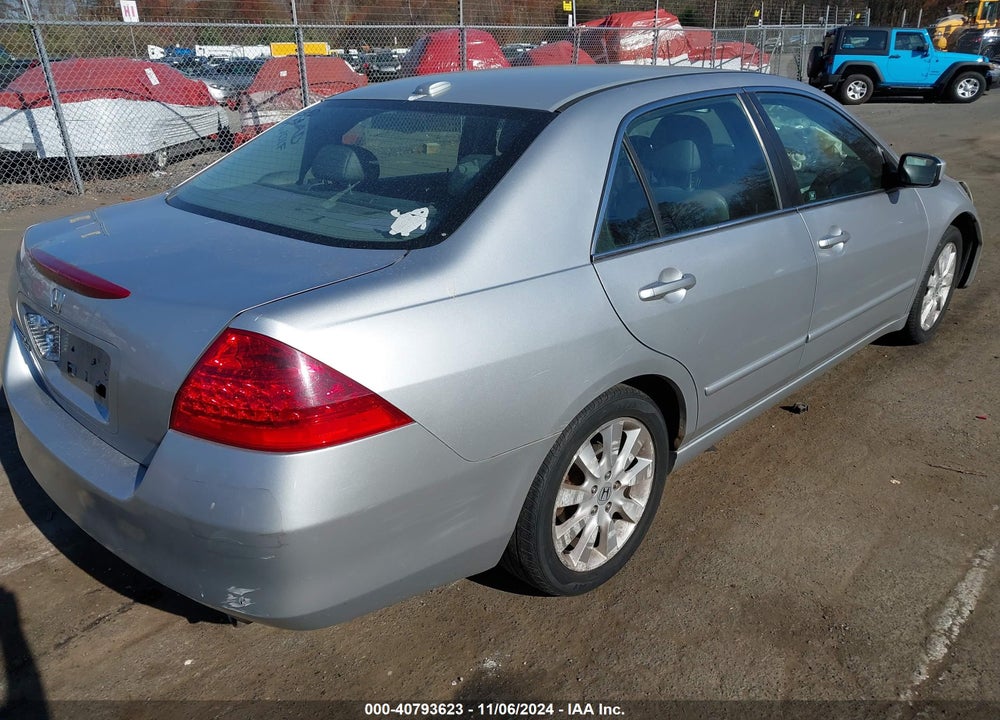 2007 HONDA ACCORD 3.0 EX VIN: 1HGCM66507A095799