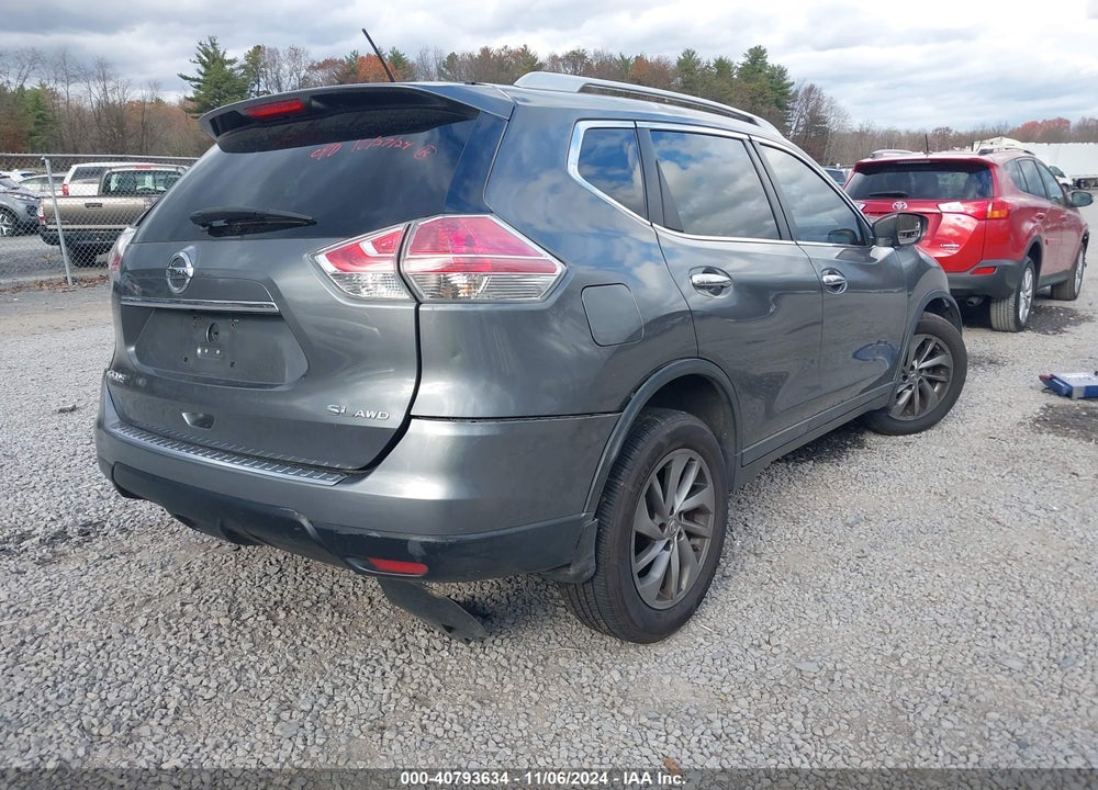 2015 NISSAN ROGUE SL VIN: 5N1AT2MV1FC829353