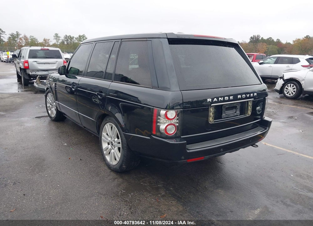 2012 LAND ROVER RANGE ROVER HSE VIN: SALMF1D43CA361328