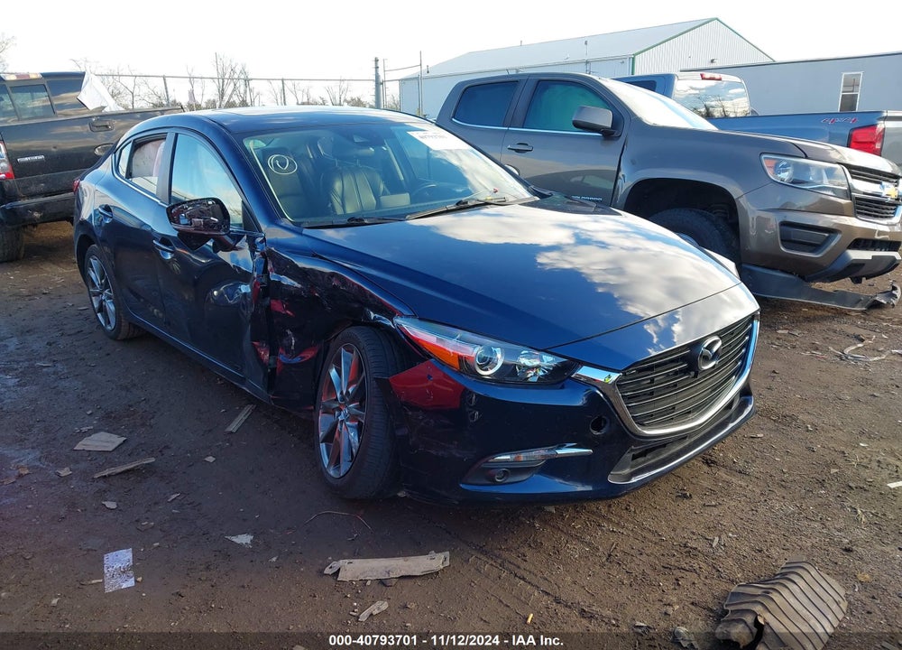 2018 MAZDA 3 GRAND TOURING VIN: 3MZBN1W38JM215834