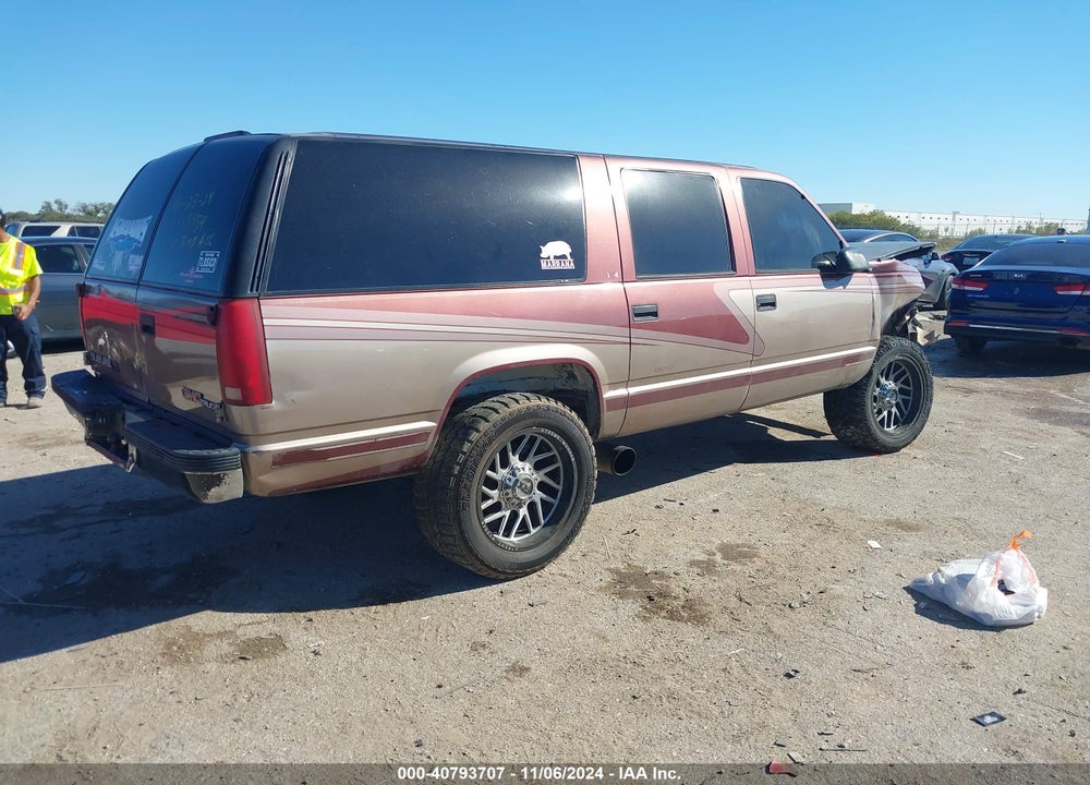 1996 GMC SUBURBAN C1500 VIN: 1GDEC16R4TJ746289