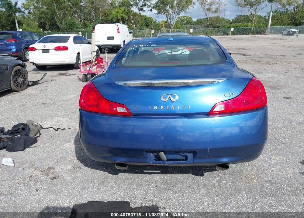 2009 INFINITI G37 JOURNEY VIN: JNKCV64E79M604902