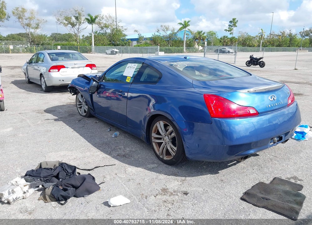 2009 INFINITI G37 JOURNEY VIN: JNKCV64E79M604902