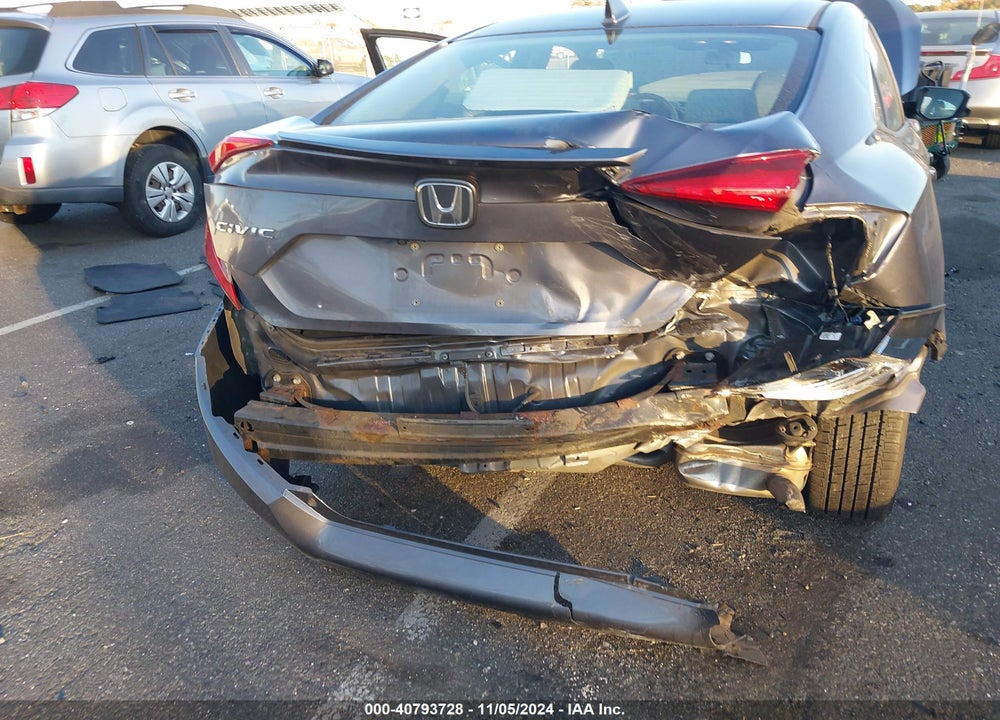 2019 HONDA CIVIC EX VIN: 19XFC1F39KE200636