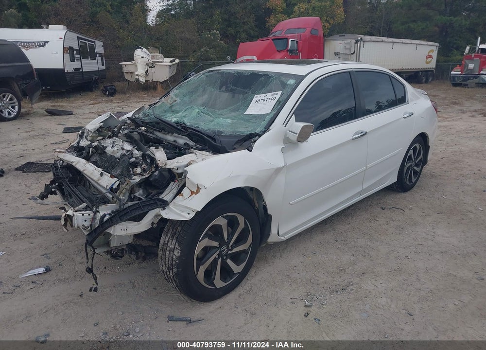 2016 HONDA ACCORD VIN: 1HGCR2F99GA020497