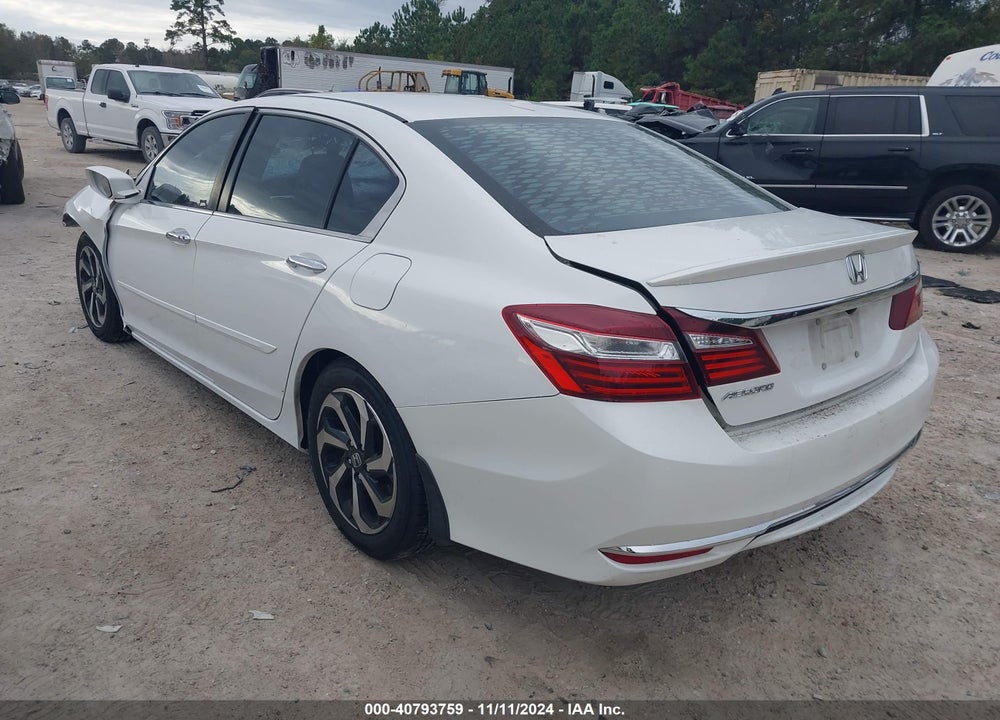2016 HONDA ACCORD VIN: 1HGCR2F99GA020497