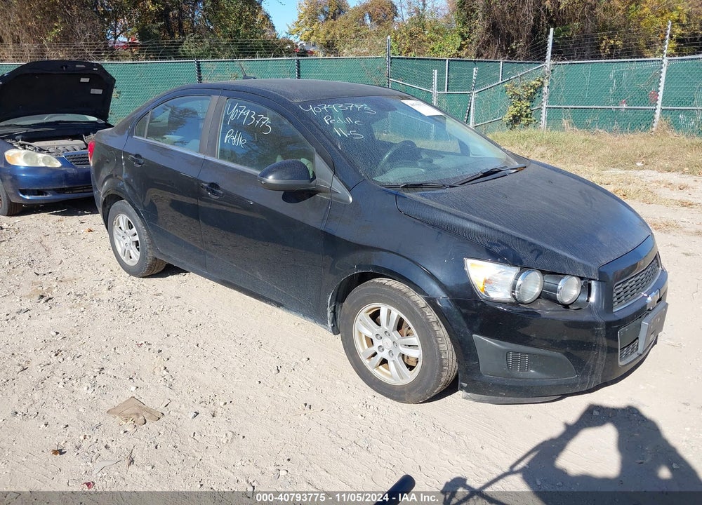 2012 CHEVROLET SONIC 1LT VIN: 1G1JD5SH2C4157124
