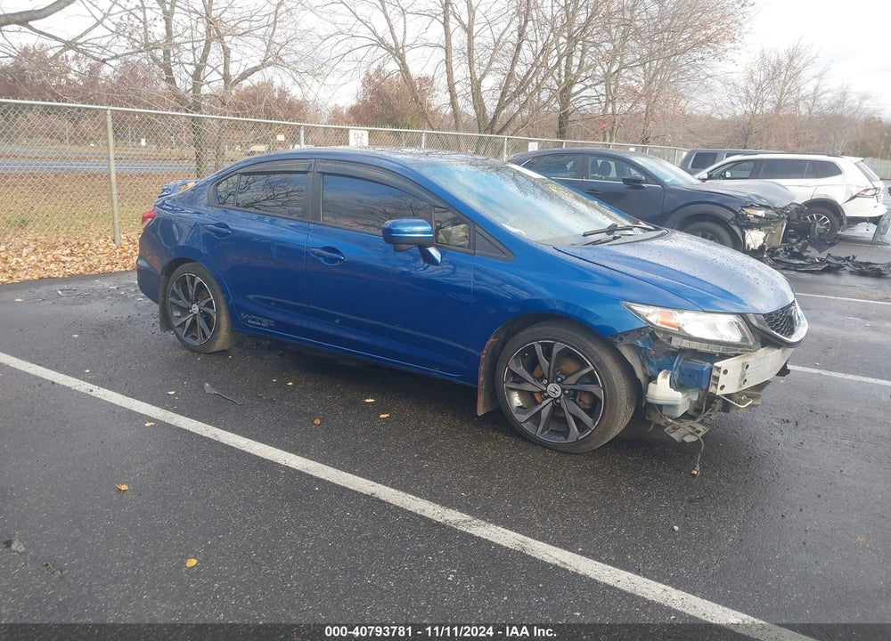2015 HONDA CIVIC SI VIN: 2HGFB6E59FH709673
