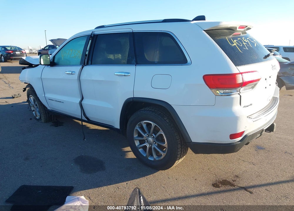 2014 JEEP GRAND CHEROKEE LIMITED VIN: 1C4RJFBG6EC258854