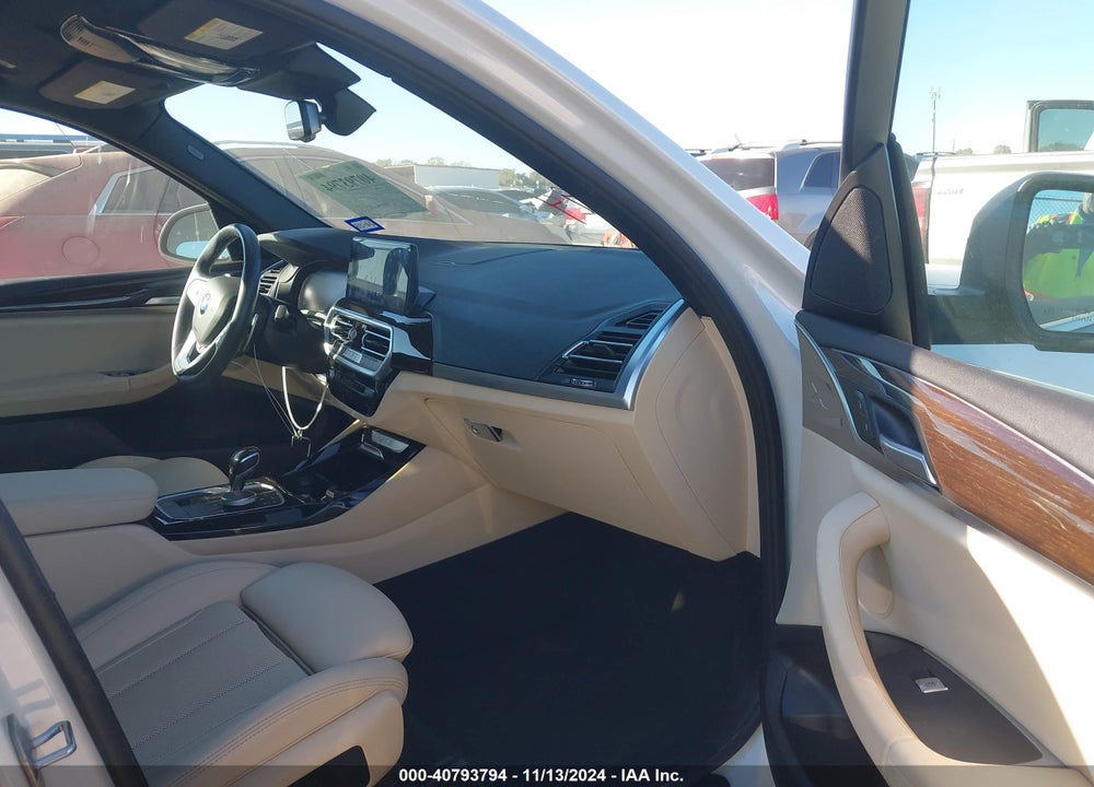 2022 BMW X3 SDRIVE30I VIN: 5UX43DP01N9J43207