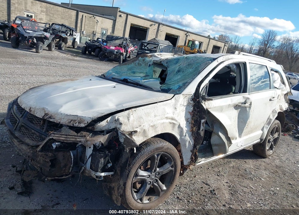 2019 DODGE JOURNEY CROSSROAD AWD VIN: 3C4PDDGG6KT795025